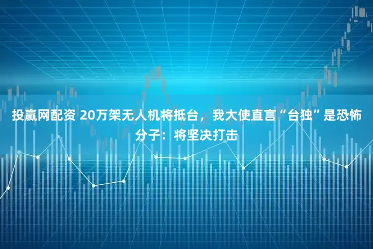 投赢网配资 20万架无人机将抵台，我大使直言“台独”是恐怖分子：将坚决打击